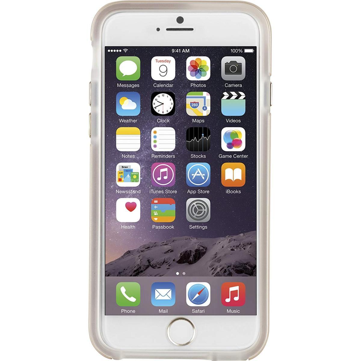 即決・送料込)【スタンド機能付き耐衝撃ケース】Case-Mate iPhone6s Plus/6 Plus Hybrid Tough Stand Case Gold/Clear_画像5