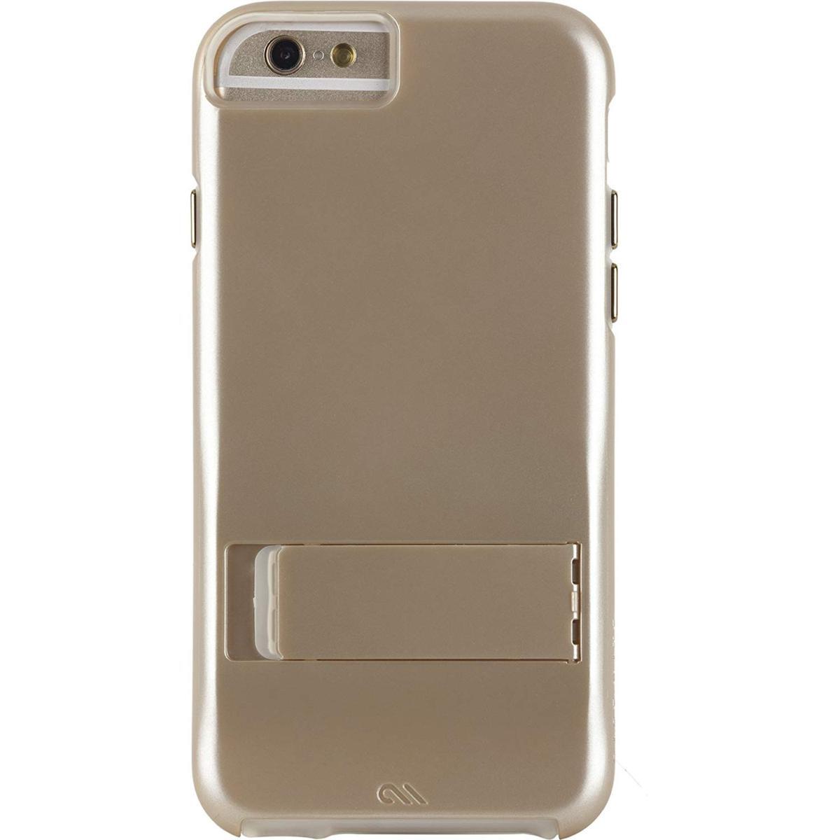 即決・送料込)【スタンド機能付き耐衝撃ケース】Case-Mate iPhone6s Plus/6 Plus Hybrid Tough Stand Case Gold/Clear_画像1