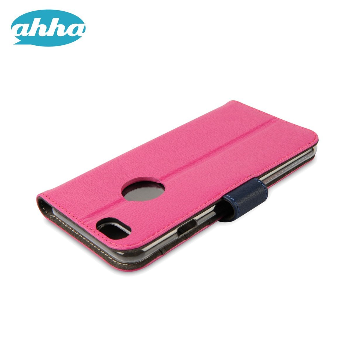 即決・送料込)【カードや紙幣が収納できる手帳型ケース】ahha iPhone6s Plus/6 Plus Wallet Flip Case Bubble Gum Pink_画像7
