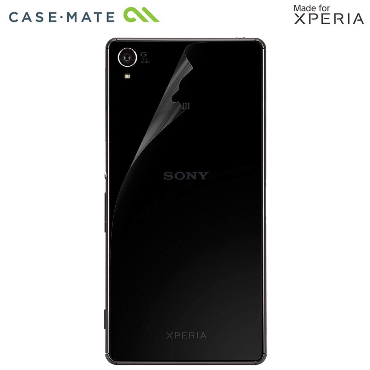 即決・送料無料)【液晶＆背面保護フィルムセット】Case-Mate Sony Xperia Z3 SO-01G/SOL26/401SO Screen Protector Front & Back Clear_画像3