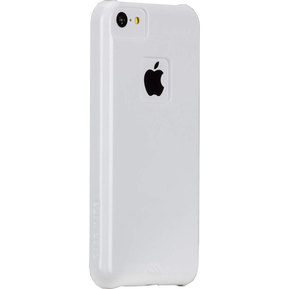 即決・送料無料)【ポリカーボネート製のスリムハードケース】Case-Mate iPhone 5c Barely There Case Glossy White_画像3