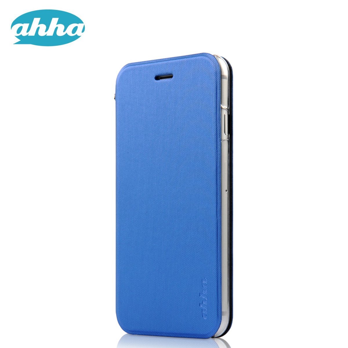 即決・送料込)【スリムな手帳型ケース】ahha iPhone6s Plus/6 Plus NORRIS Skinny Flip Case Blue_画像1