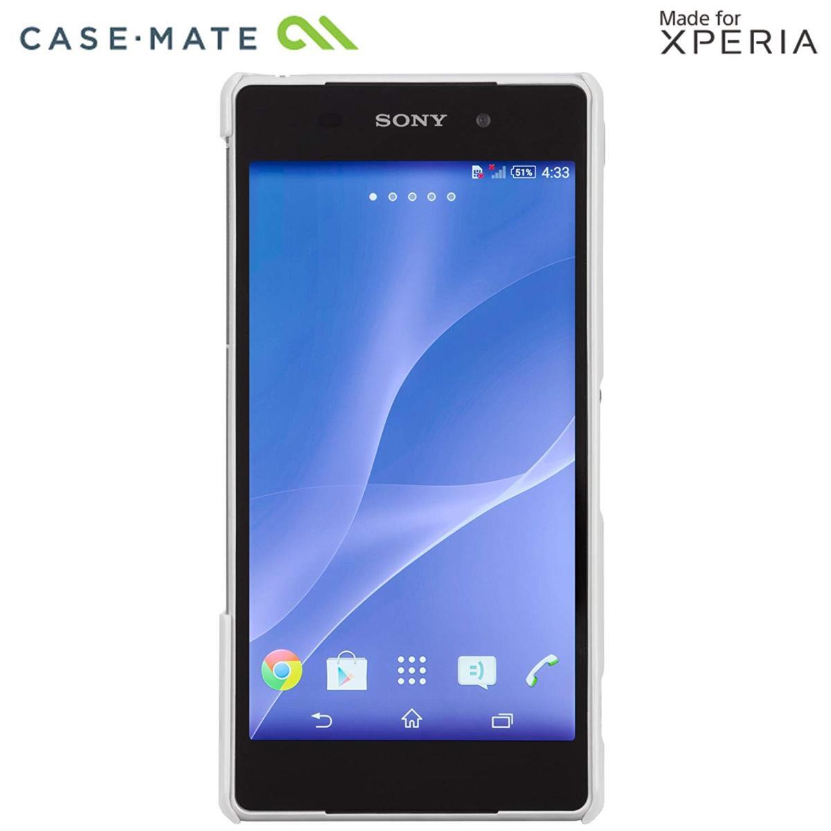 即決・送料無料)【薄型ハードケース】Case-Mate Sony Xperia Z2 docomo SO-03F Barely There Case Glossy White_画像6