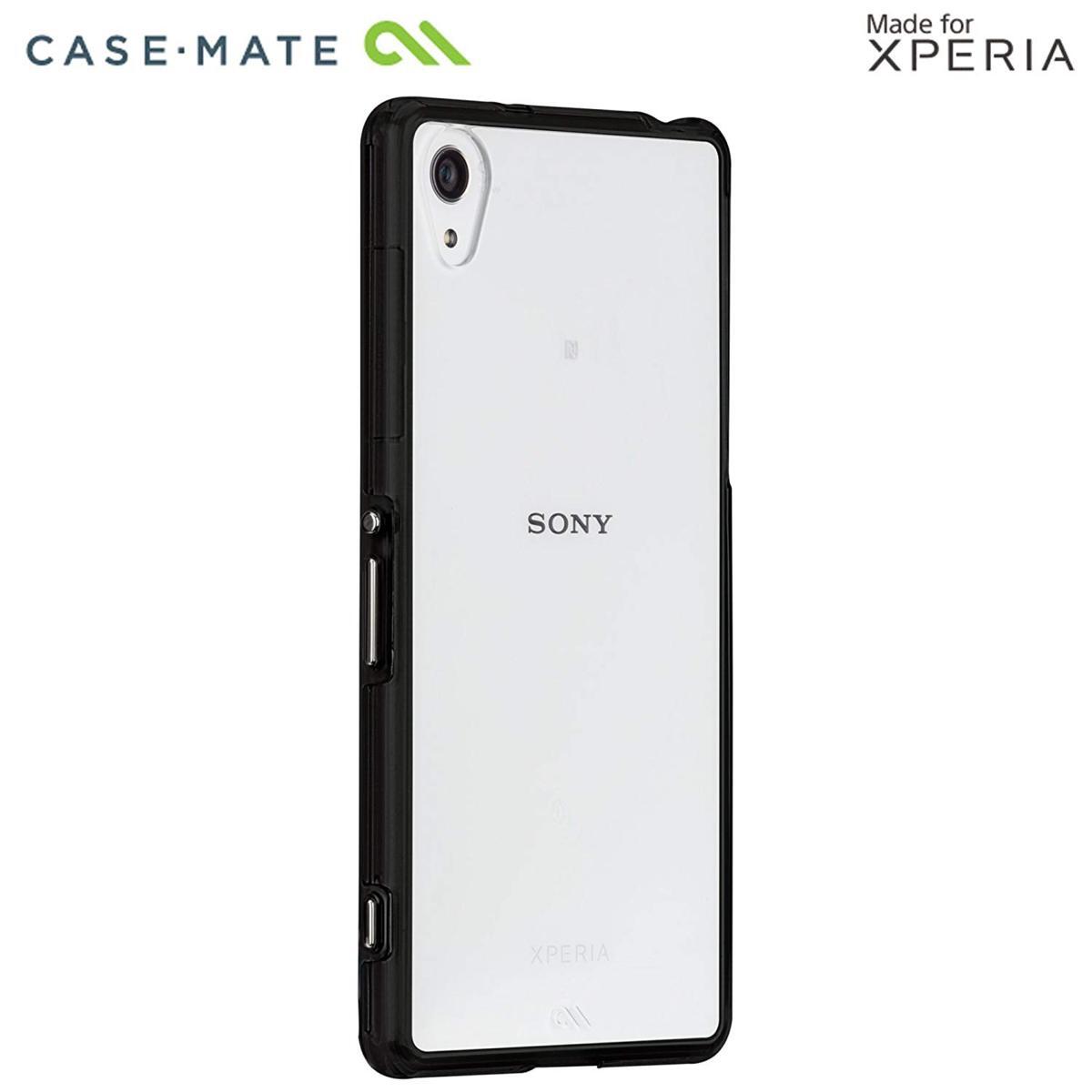 即決・送料無料)【衝撃に強いケース】Case-Mate Sony Xperia Z2 docomo SO-03F Hybrid Tough Naked Case Clear/Black_画像4