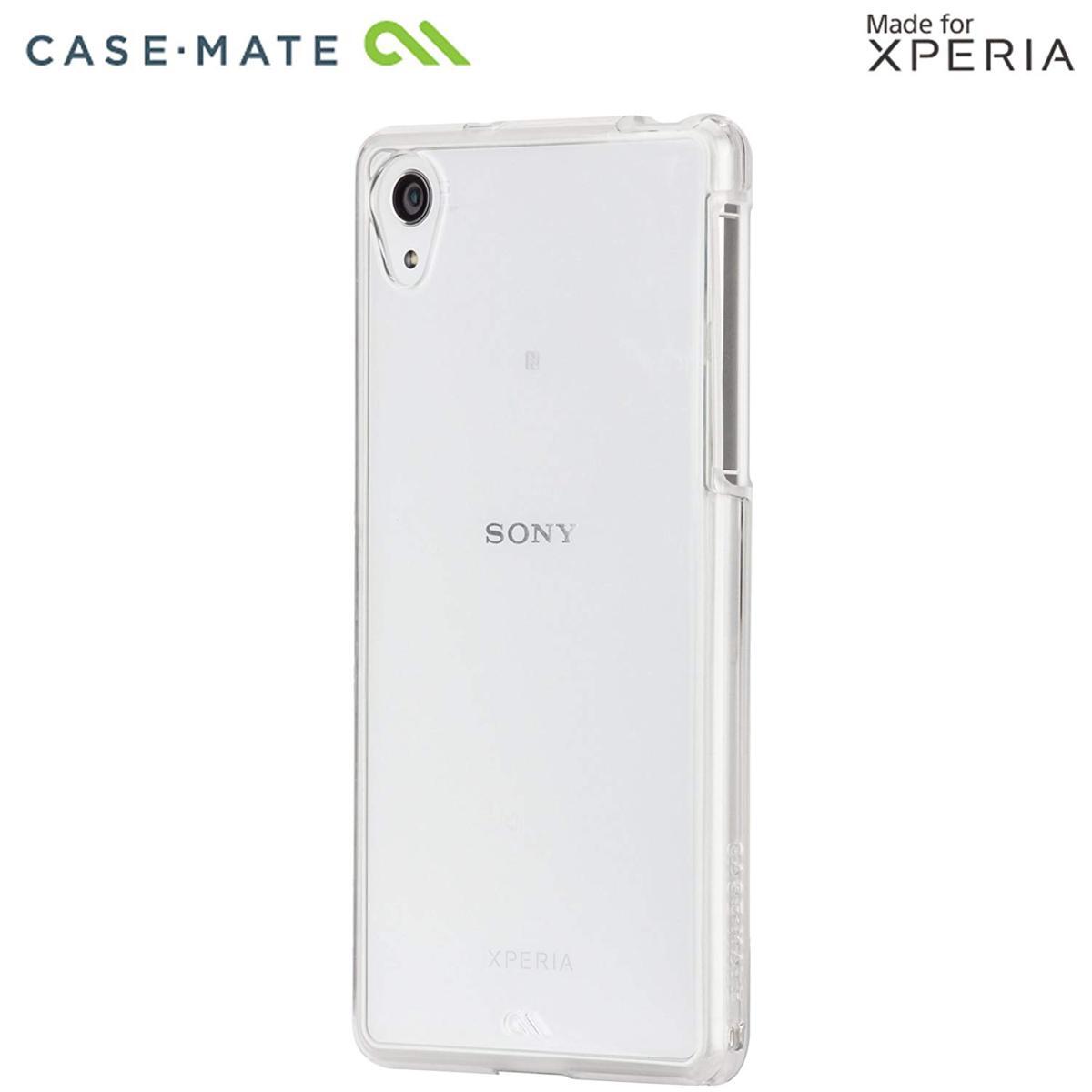 即決・送料無料)【衝撃に強いケース】Case-Mate Sony Xperia Z2 docomo SO-03F Hybrid Tough Naked Case Clear/Clear_画像1