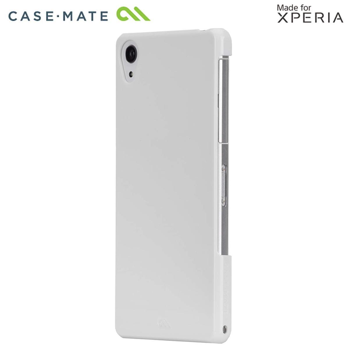 即決・送料無料)【薄型ハードケース】Case-Mate Sony Xperia Z2 docomo SO-03F Barely There Case Glossy White_画像3