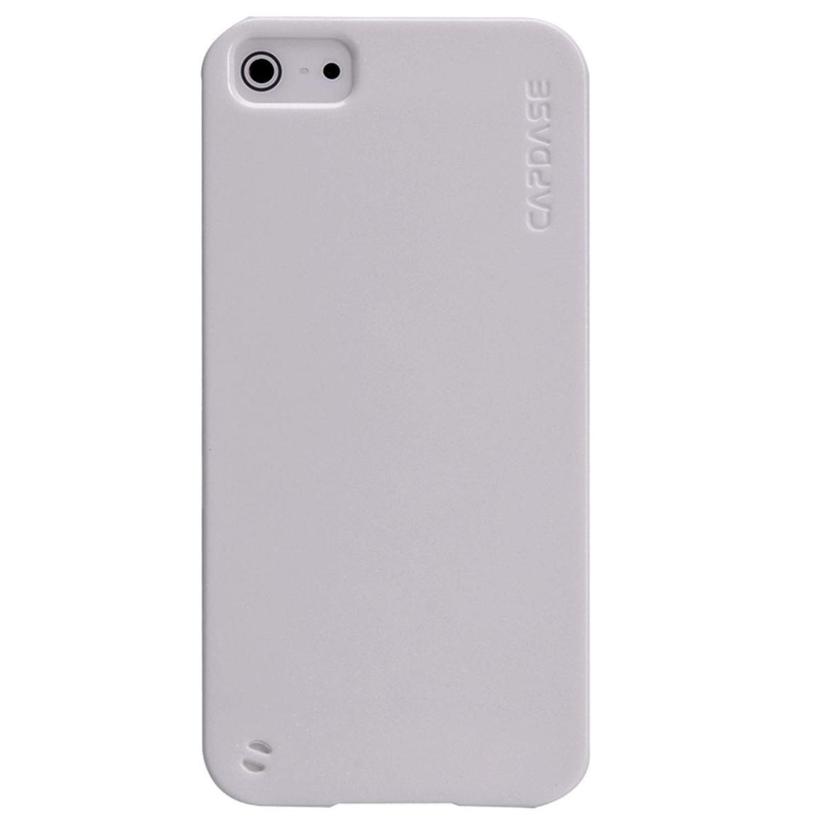 即決・送料込)【ラメの入ったソフトケース】CAPDASE iPhone SE(第一世代,2016)/5s/5 用 Soft Jacket 2 XPOSE Sparko Solid White_画像2