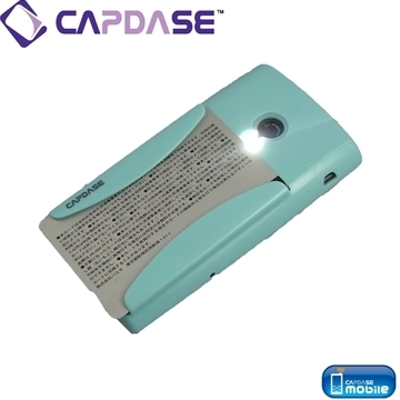 即決・送料込)【2種の素材を使ったハードケース】CAPDASE docomo Xperia X10 SO-01B Polimor Bold Case, IceBlue_画像2