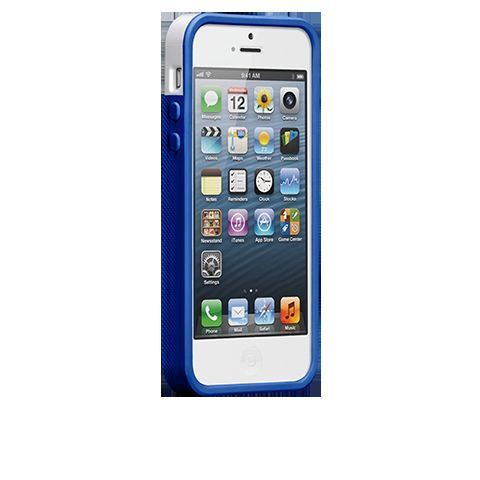 即決・送料無料【スタンド機能付きケース】Case-Mate iPhone SE(第一世代,2016)/5s/5 POP! with Stand Case White/Marine Blue_画像3