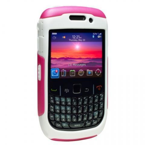 即決・送料込)【衝撃に強いケース】OtterBox BlackBerry Curve 9300 Commuter Case Pink/White_画像2