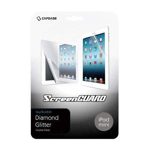 即決・送料込) CAPDASE iPad mini 3/2/1「キラキラ グリッター光沢タイプ」液晶保護シート_画像2