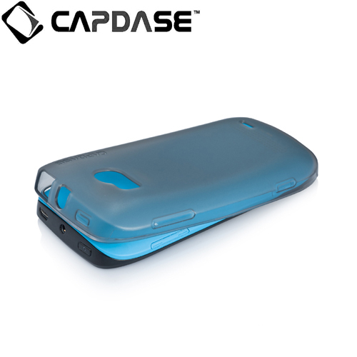 即決・送料込)【ソフトケース】CAPDASE Nokia Lumia 710 Soft Jacket 2 XPOSE Clear Black_画像2