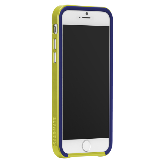 即決・送料込) Case-Mate iPhone6s/6 Slim Tough Case Blue/Chartreuse Green_画像5