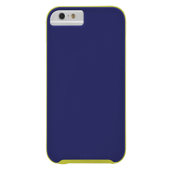 即決・送料込) Case-Mate iPhone6s/6 Slim Tough Case Blue/Chartreuse Green_画像1