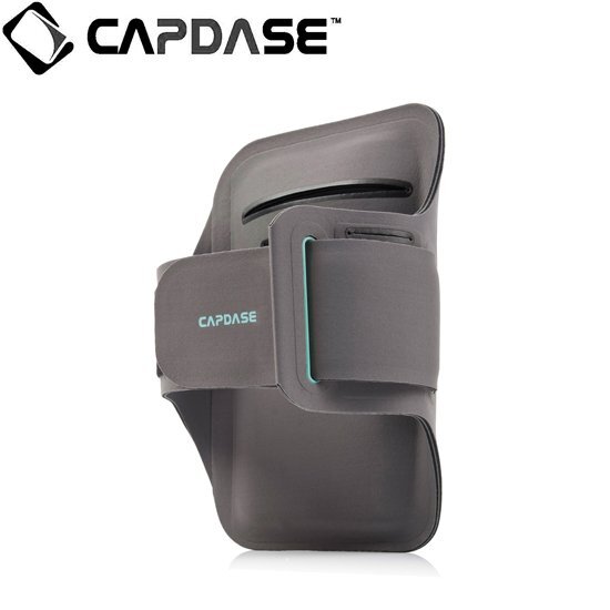 即決・送料込)【ジョギングに最適なケース】CAPDASE Sport Armband Zonic Plus 145A for 5inch Grey/Blue_画像2