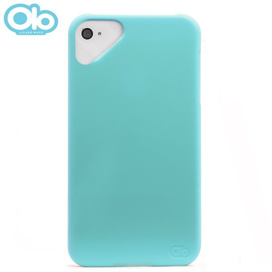 即決・送料無料)【シンプルなハードケース】Olo iPhone 4S/4 Simple Case Crystal Blue_画像1