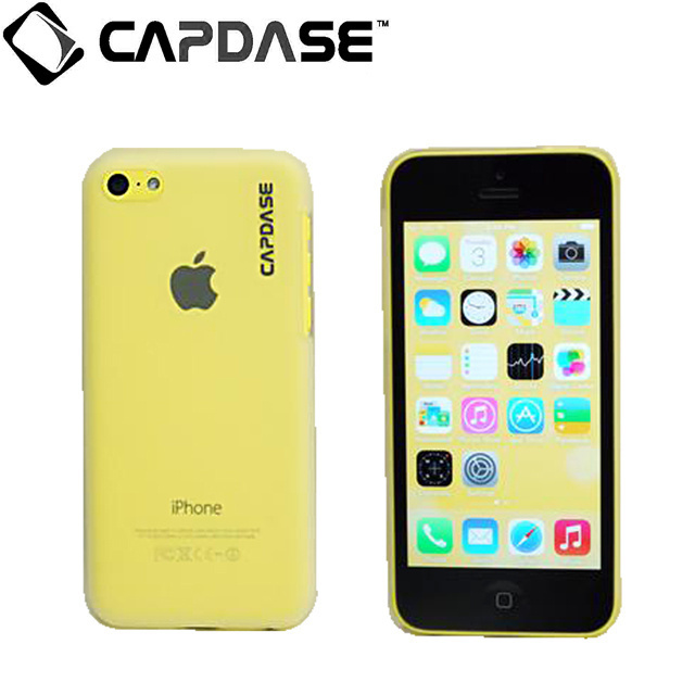  быстрое решение * включая доставку )[ тонкий прозрачный модель жесткий чехол ]CAPDASE iPhone 5c Finne DS Clear White жидкокристаллический защитная плёнка имеется 