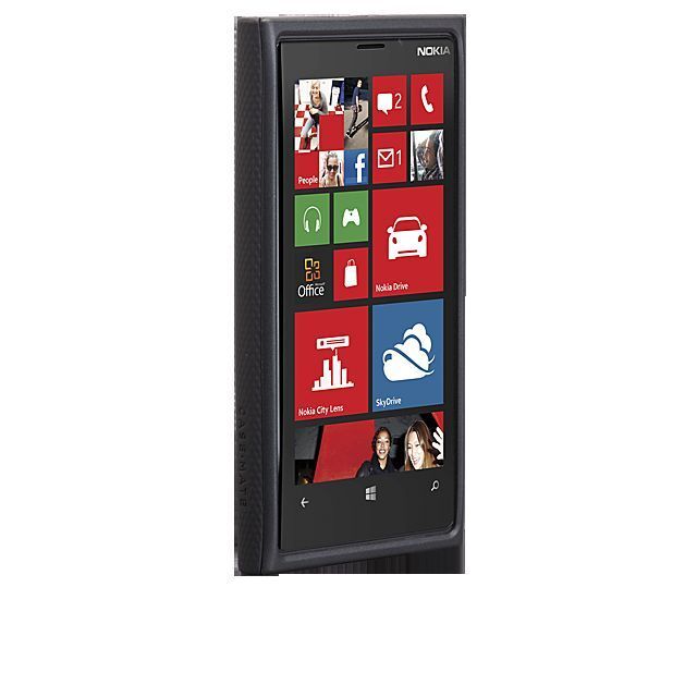 即決・送料無料)【衝撃に強いケース】Case-Mate Nokia Lumia 920 Hybrid Tough Case Black/Black_画像2