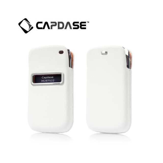 即決・送料込)【ポケットタイプケース】CAPDASE BlackBerry Bold 9790 ID Pocket Luxe White/Orange_画像1