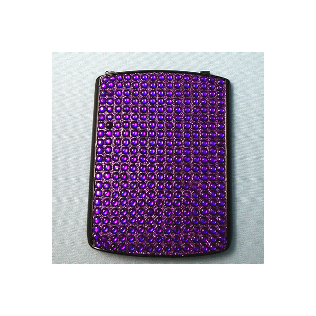 即決・送料込み) がうがう！ docomo BlackBerry Curve 9300 Battery Door Decorative Jewel Purple_画像1