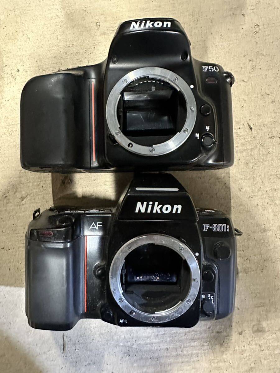 (M)Nikon 一眼レフカメラ Fシリーズ50,90,401s,601,pronea など まとめて35台 ジャンク品の画像3