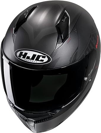 HJC HELMETS(エイチジェイシーヘルメット) バイク用 ヘルメット フルフェイス内装着脱 C10 インカ HJH236 BLACK XL (60 - 61cm)_画像8