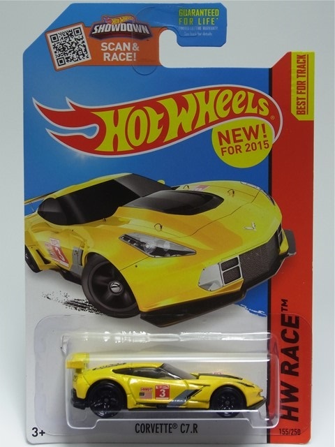 ☆☆☆日曜夜☆未開封新品☆(CHEVROLET) CORVETTE C7.R (第1世代金型)☆HOT WHEELS_画像3