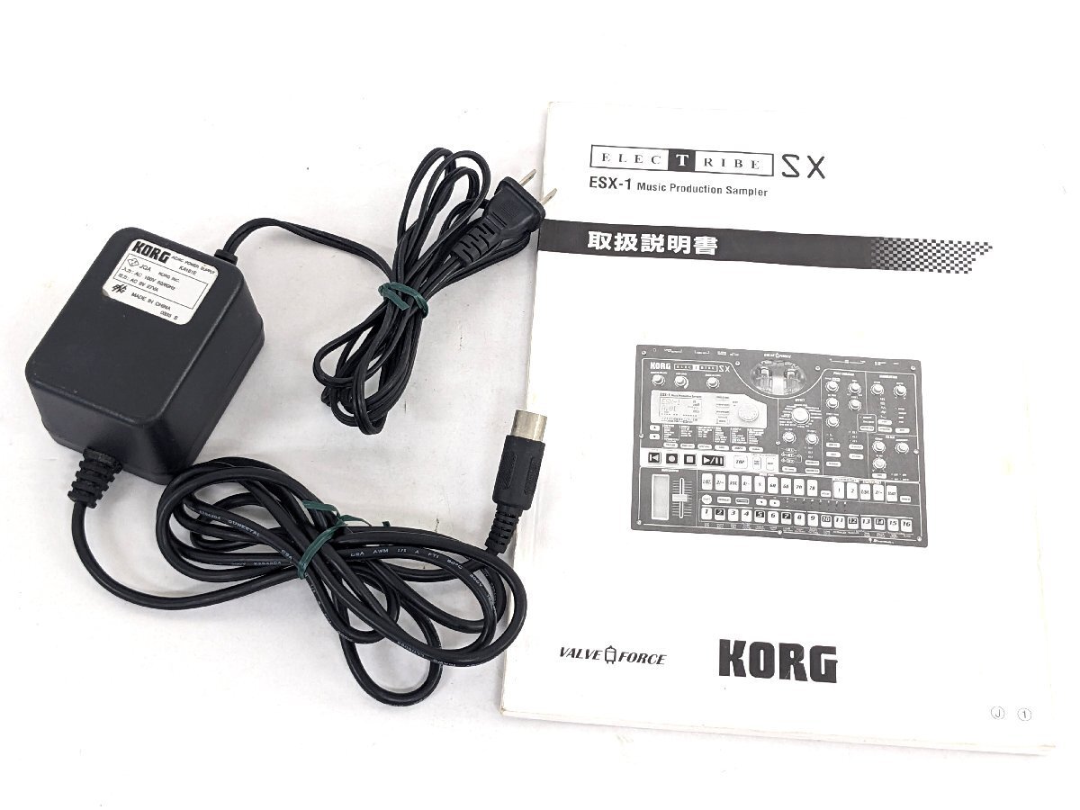 KORG Korg ESX-1 сэмплер секвенсор AC адаптор приложен 