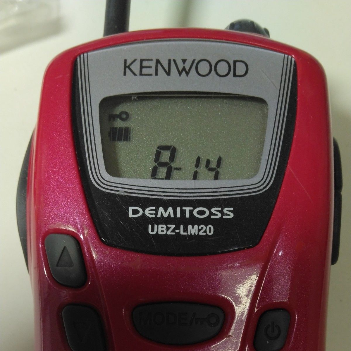 KENWOOD ケンウッド UBZ-LM20 DEMITOSS 特定小電力トランシーバー 4台 + マイクロフォン3個 セット