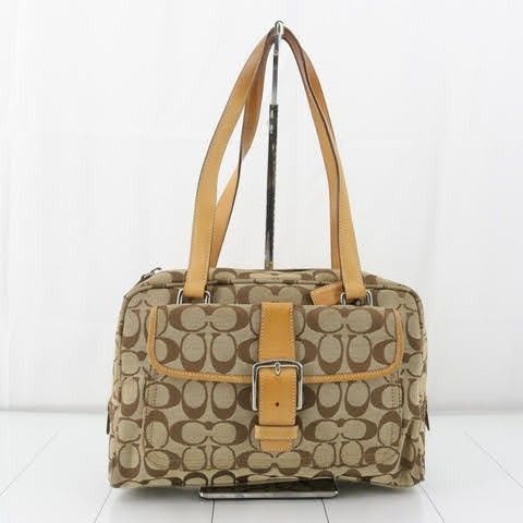 COACH コーチ シグネチャー ミニボストンバッグ 6846|Yahoo COACH コーチ シグネチャー ミニボストンバッグ 6846|Yahoo