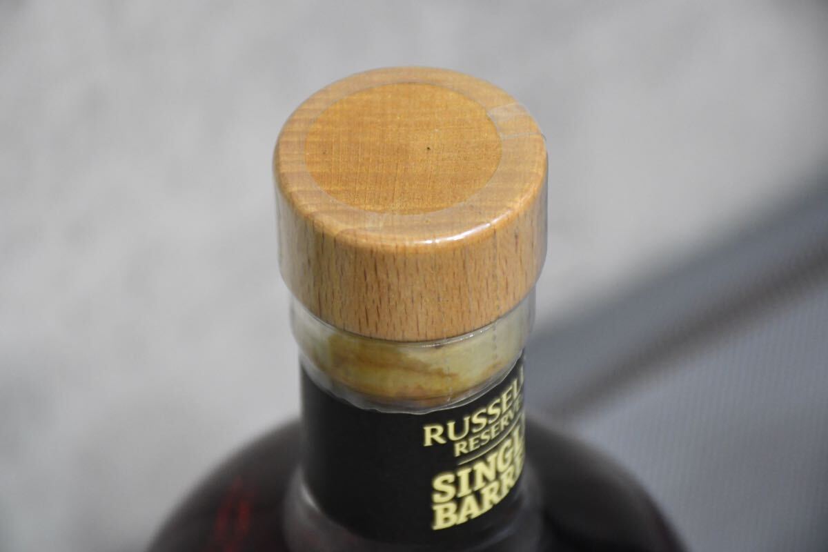 DDI7 未開栓 古酒 WILD TURKEY RUSSELL'S RESERVE 110PROOF 750ml ワイルドターキー ラッセルズリザーブ シングルバレル 55度 未開封_画像5