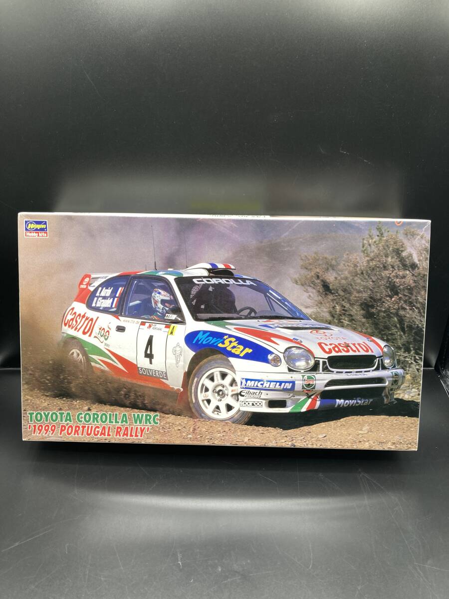 【2644】未組立 ハセガワ 1/24 トヨタ カローラ WRC 1999 ポルトガル ラリー_画像1