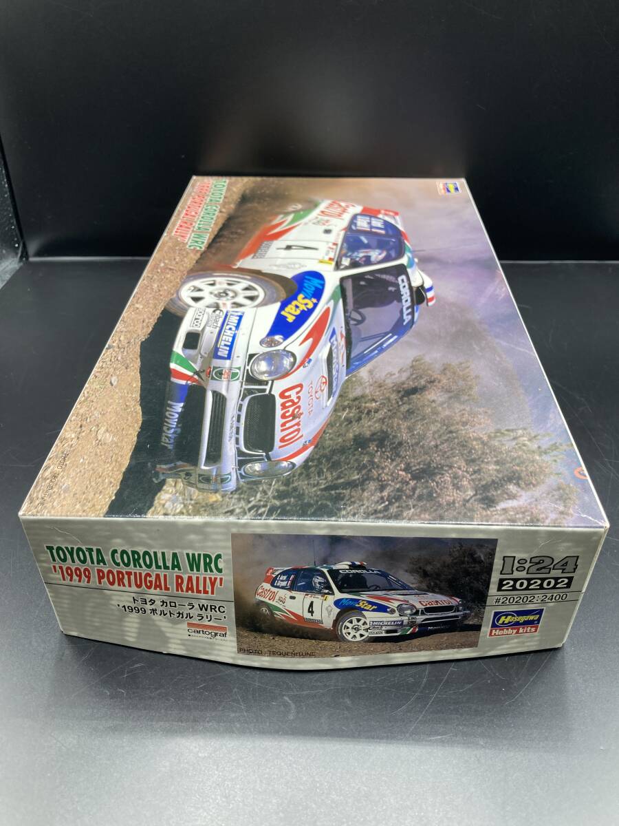 【2644】未組立 ハセガワ 1/24 トヨタ カローラ WRC 1999 ポルトガル ラリー_画像3