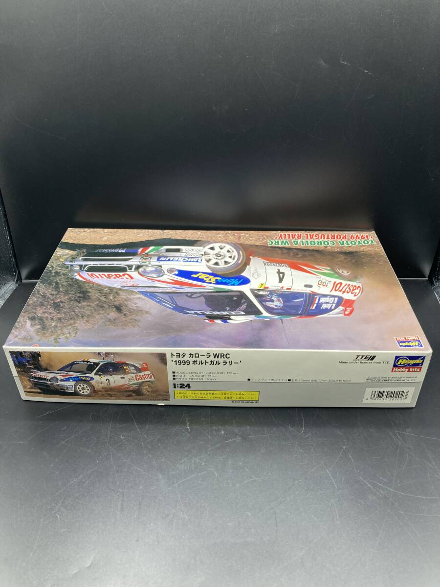 【2644】未組立 ハセガワ 1/24 トヨタ カローラ WRC 1999 ポルトガル ラリー_画像4