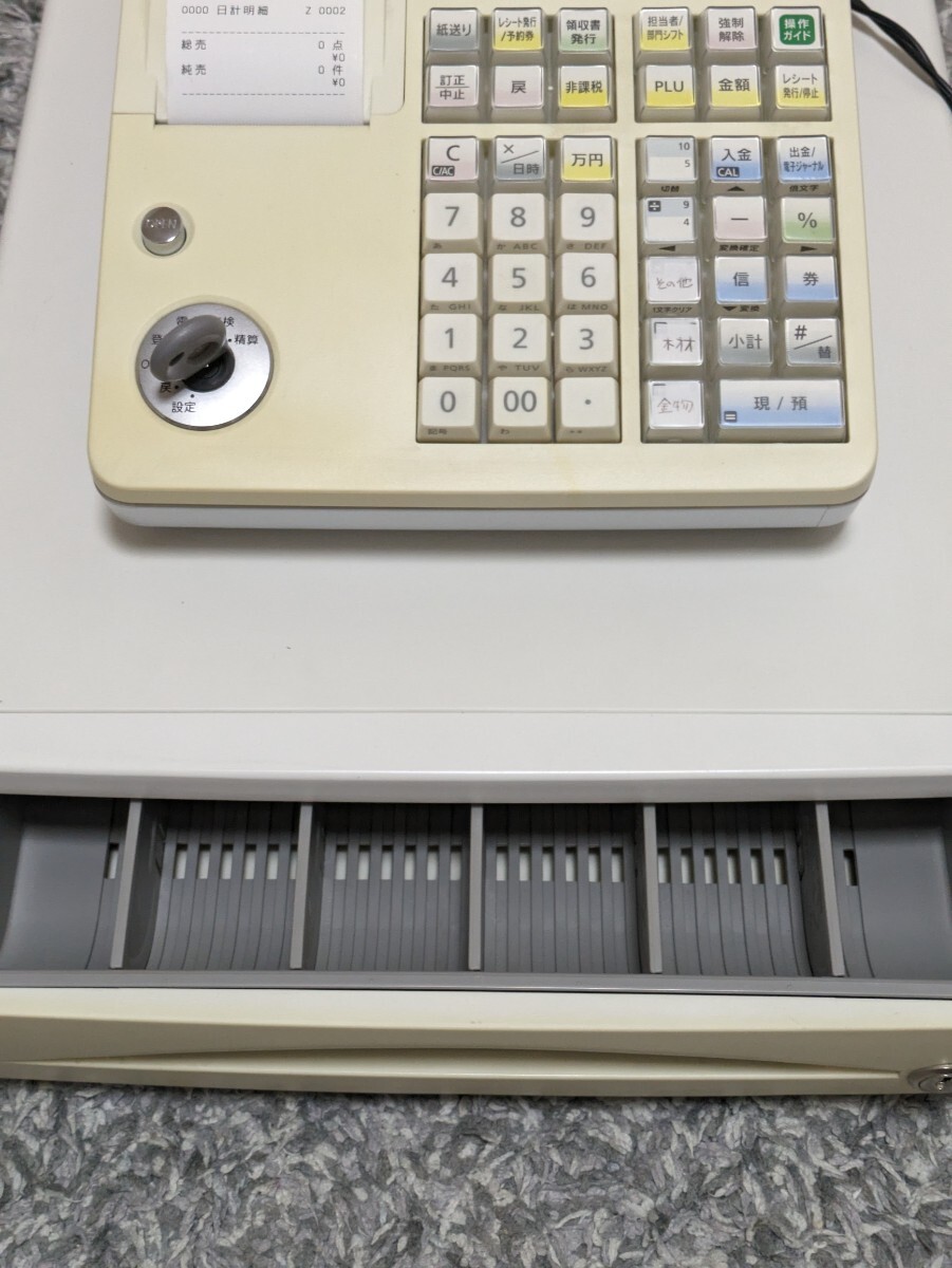現状品 カシオ CASIO レジ 鍵付 電子レジスター TE-300|Yahoo 現状品 カシオ CASIO レジ 鍵付 電子レジスター TE-300|Yahoo