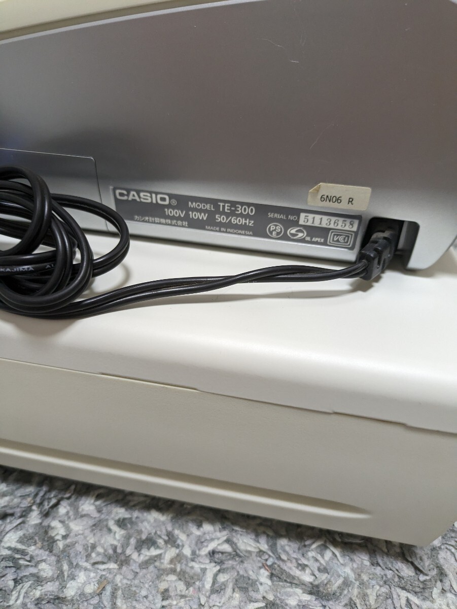 現状品 カシオ CASIO レジ 鍵付 電子レジスター TE-300|Yahoo 現状品 カシオ CASIO レジ 鍵付 電子レジスター TE-300|Yahoo