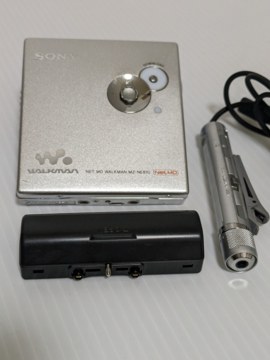 現状品 SONY ソニー WALKMAN ウォークマン MD MZ-NE810の画像1