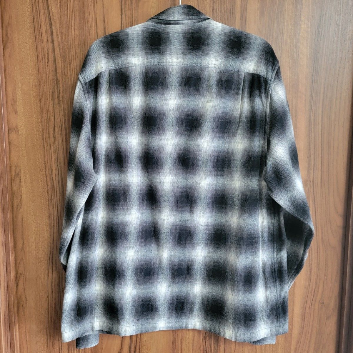 Supreme Shadow Plaid Flannel Zip Up Shirt