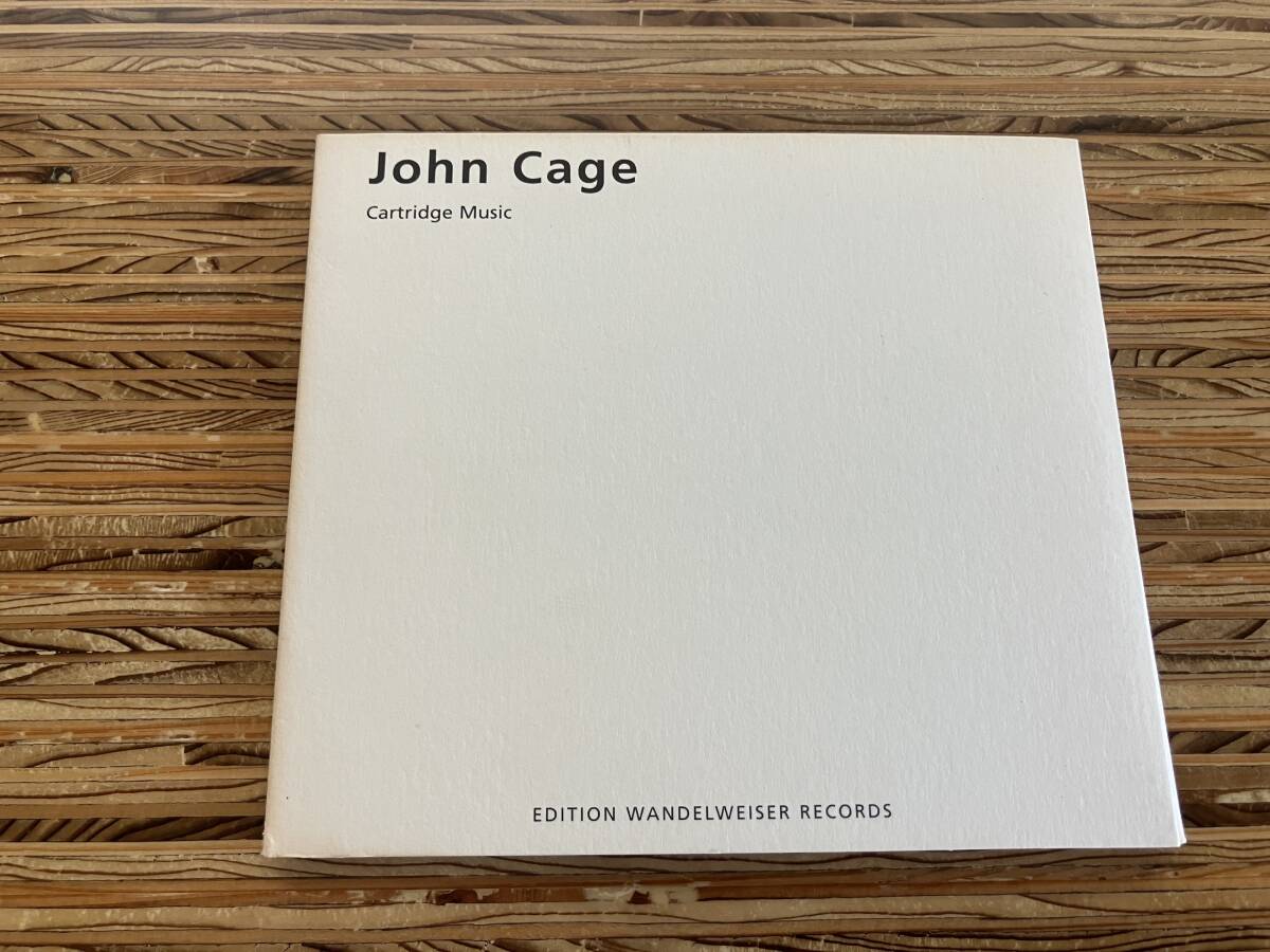 CD / John Cage Cartridge Music ジョン・ケージ / 現代音楽 電子音楽 Fluxus フルクサス / David Tudor / Morton Feldman_画像1