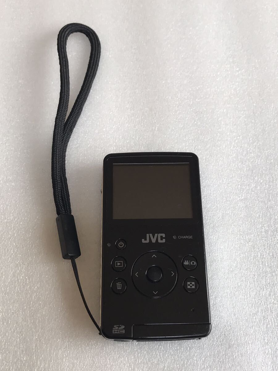 日本ビクター JVC GC-FM1-B HD MEMORY CAMERA メモリーカメラ 通電確認済み 中古現状品の画像3