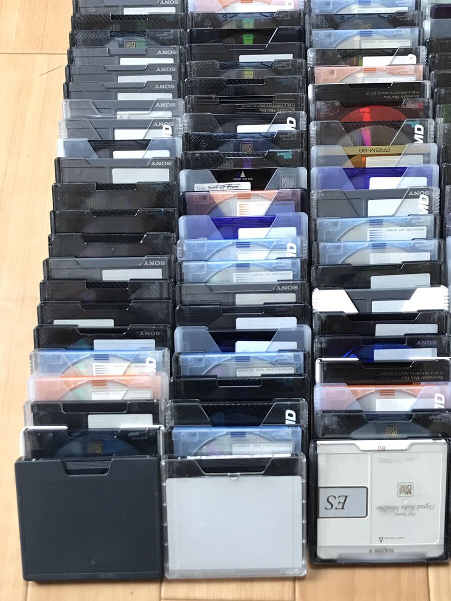  secondhand goods MD disk 190 sheets about together SONY TDK AXIA victor etc. record medium Mini disk operation not yet verification 