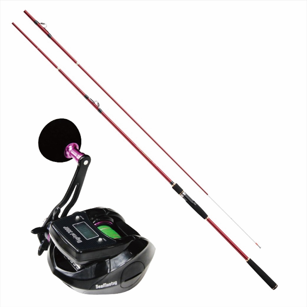 中通し船竿セットインサイダーセリフォス船 80-270&SeaMastug Digital 300P PEライン2 中通し船竿セットインサイダーセリフォス船 80-270&SeaMastug Digital 300P PEライン2