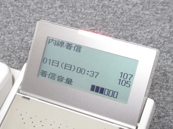 ‖接続確認済‖HITACHI 日立 ビジネスフォン【型番 : HI-24F-TELSDA】 電話機【中古品】1台【主装置に接続後に作動確認済】④_画像2