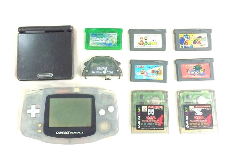 1000 jpy start game machine 2 point cassette 7 point total 9 point set Nintendo Game Boy Advance lock man Exe 2 other nintendo TKW EE3007