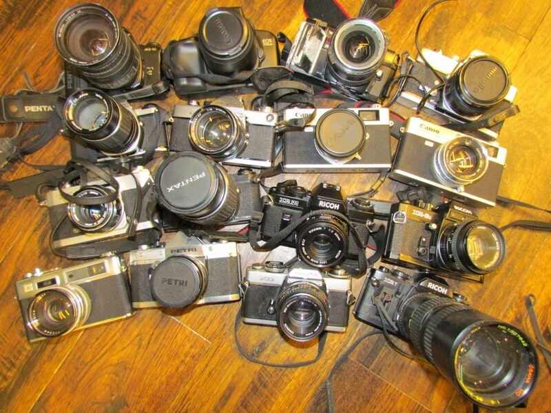 1000円スタート カメラ レンズ 約150点まとめ Nikon/Canon/PENTAX/MINOLTA 一眼MF/AF/レンジF/コンパクトカメラ 他 大量 [3] C9001の画像3