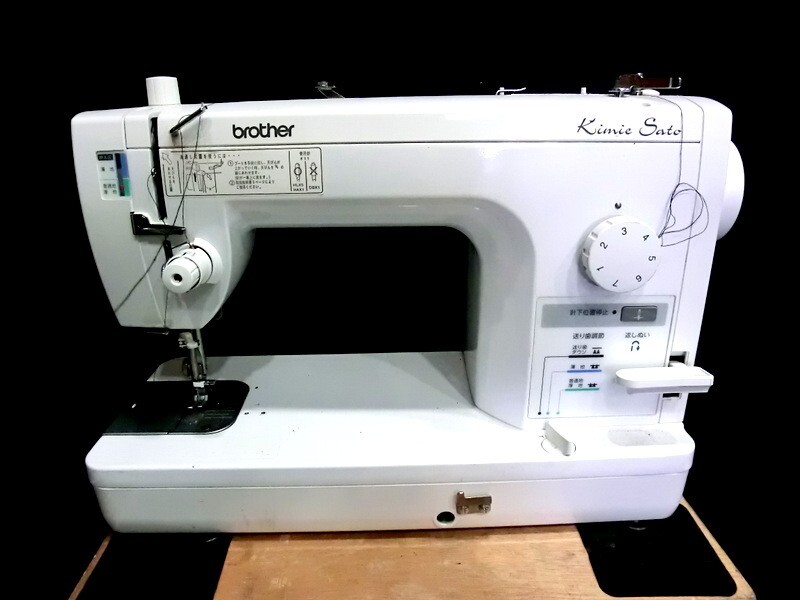 1000 jpy start sewing machine brother Kimie Sato TAT7102 Brother Brother sewing machine handcraft handicraft dressmaking electrification verification settled 4 sewing machine H①239