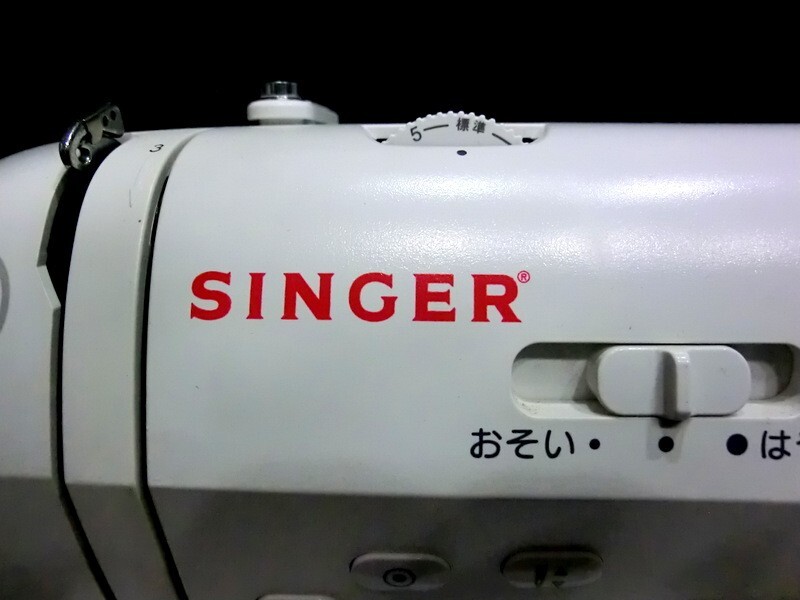 1000円スタート ミシン SINGER NY2000 シンガー コンピューターミシン ハンドクラフト 手工芸 洋裁 通電確認済 ケース付 4 ミシンH①226_画像3