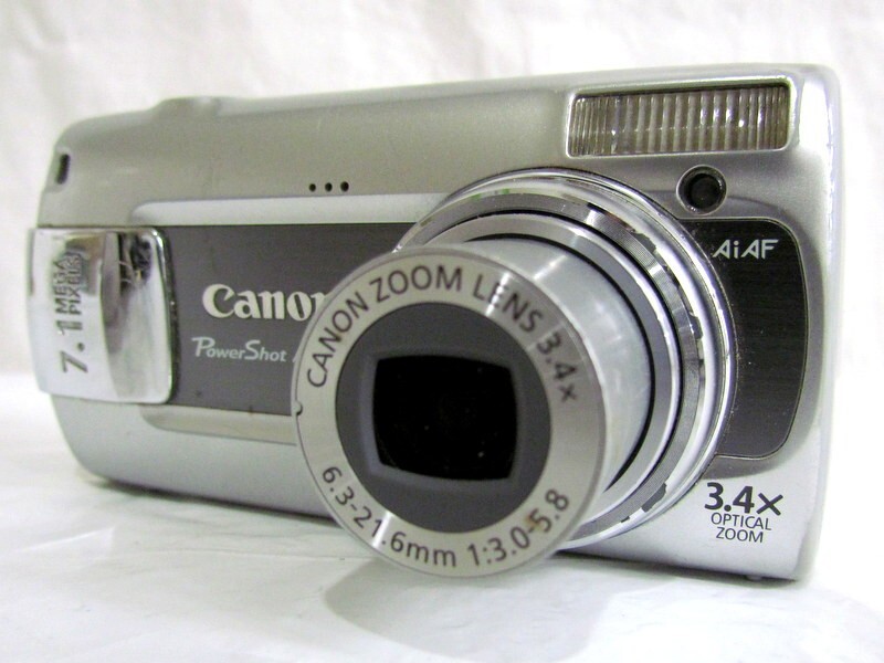 1000円スタート カメラ プリンター セット Canon キャノン Power Shot A470/SELPHY CP740 かんたんプリントキット 通電確認済 4 D9003_画像3