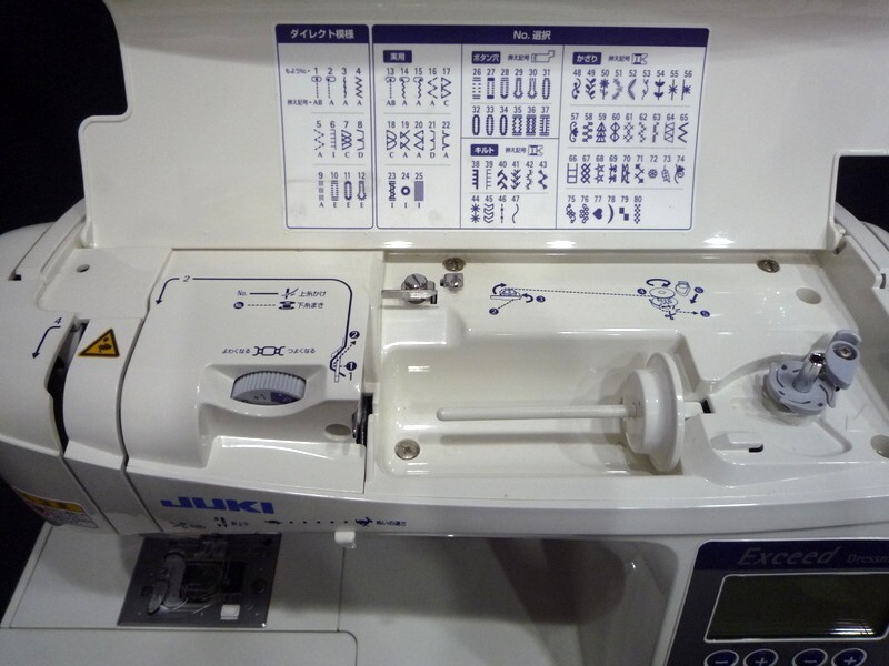 1000 иен старт швейная машина JUKI Exceed MODEL HZL-F400JP Juki рукоделие ручная работа электризация подтверждено с футляром 4 швейная машина I1016