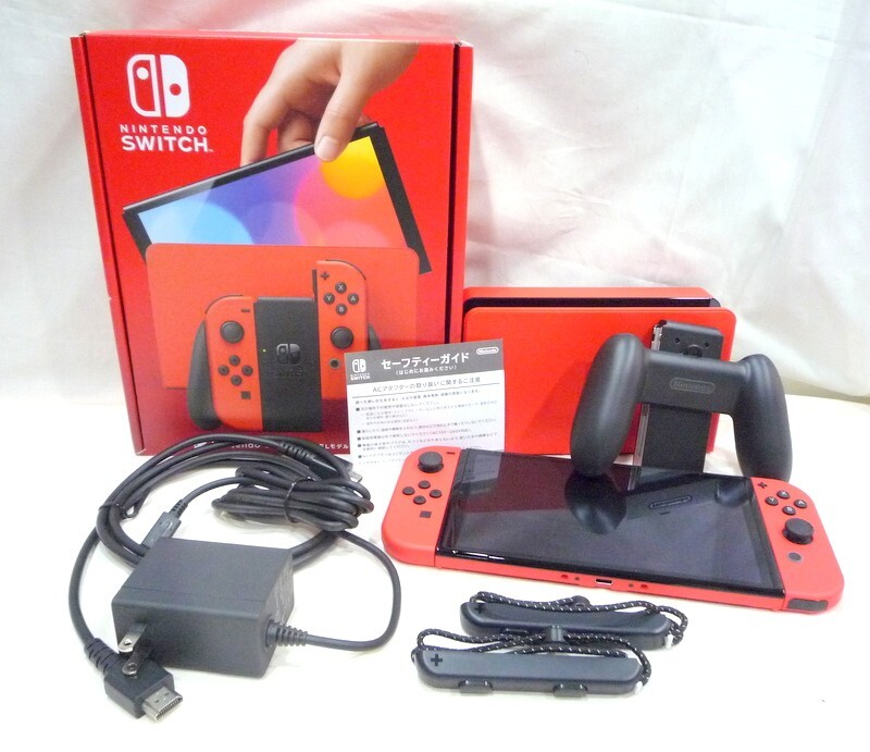 1000円スタート ゲーム機 SWITCH MODEL HEG-001 2023 有機EL 1000円スタート ゲーム機 SWITCH MODEL HEG-001 2023 有機EL